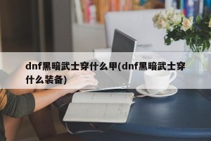 dnf黑暗武士穿什么甲(dnf黑暗武士穿什么装备)